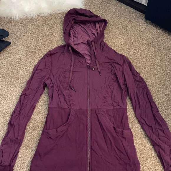 Maroon Lululemon Jacket - Picture 1 of 5